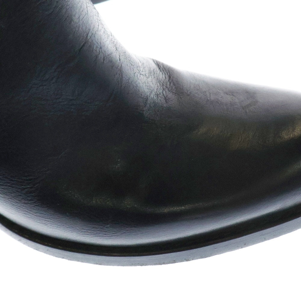 SARTORE(サルトル) ジョッキー レザー ロング ブーツ ブラック SR1585 レディース