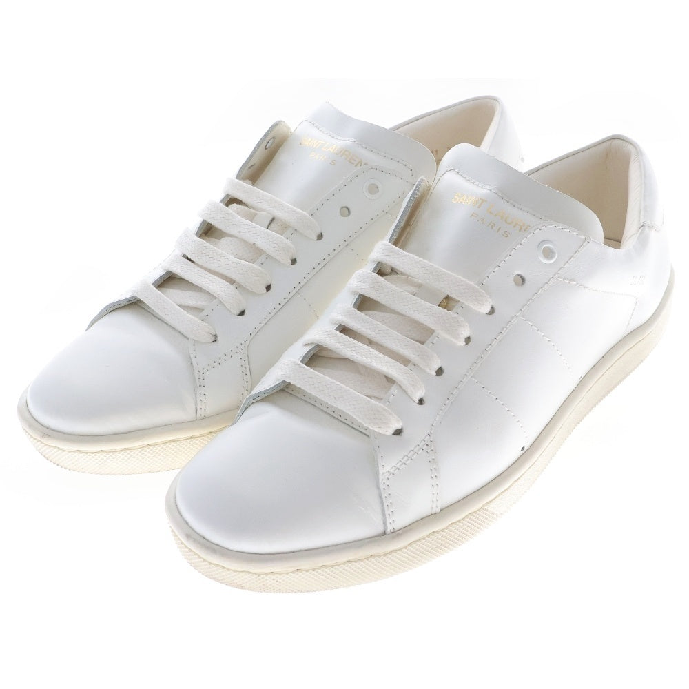 SAINT LAURENT PARIS(サンローランパリ) SL/01 レザー ローカットスニーカー ホワイト 316241 レディース
