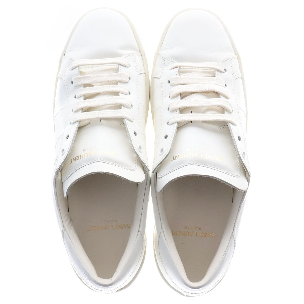 SAINT LAURENT PARIS(サンローランパリ) SL/01 レザー ローカットスニーカー ホワイト 316241 レディース