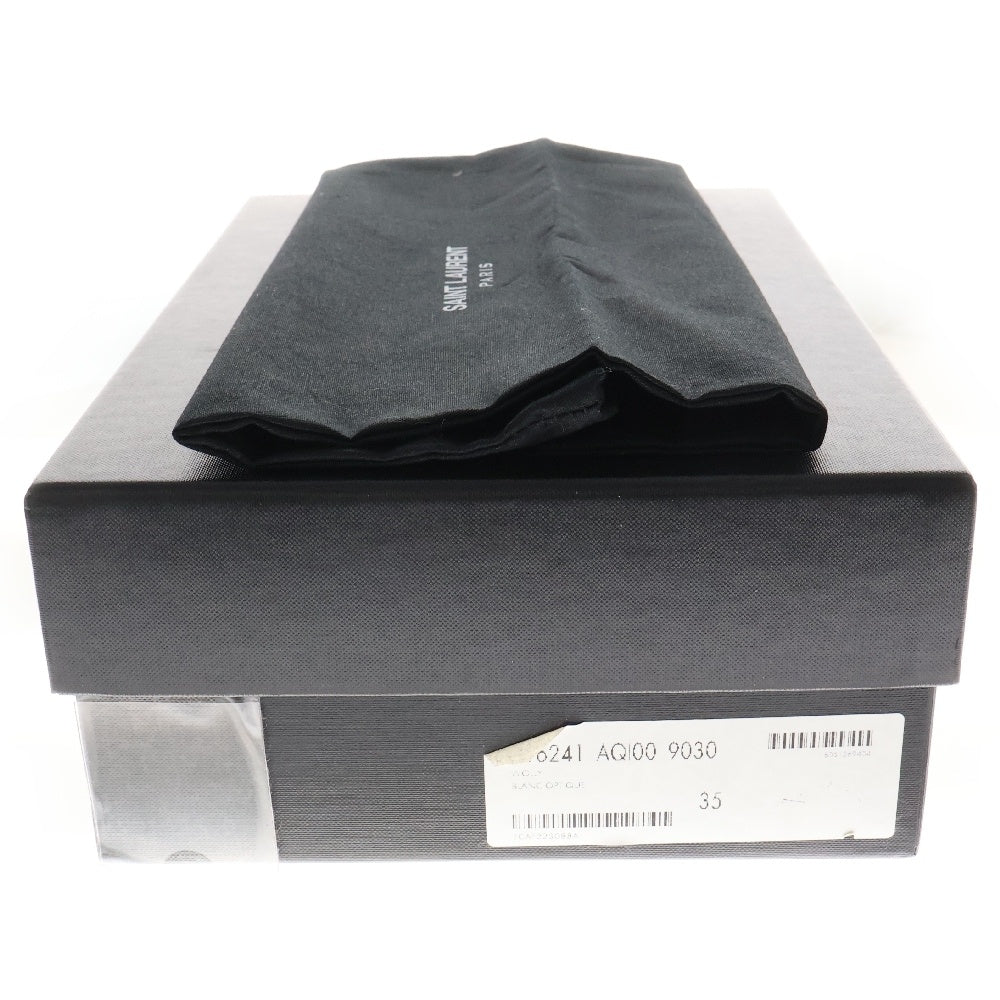 SAINT LAURENT PARIS(サンローランパリ) SL/01 レザー ローカットスニーカー ホワイト 316241 レディース