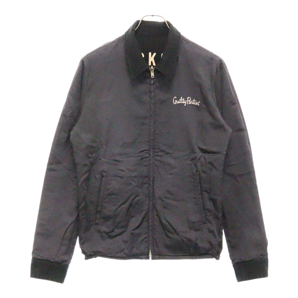 WACKO MARIA(ワコマリア) SOUVENIR JACKET BRIXTON JAMAICA リバーシブル刺繍ジップアップジャケット スカジャン