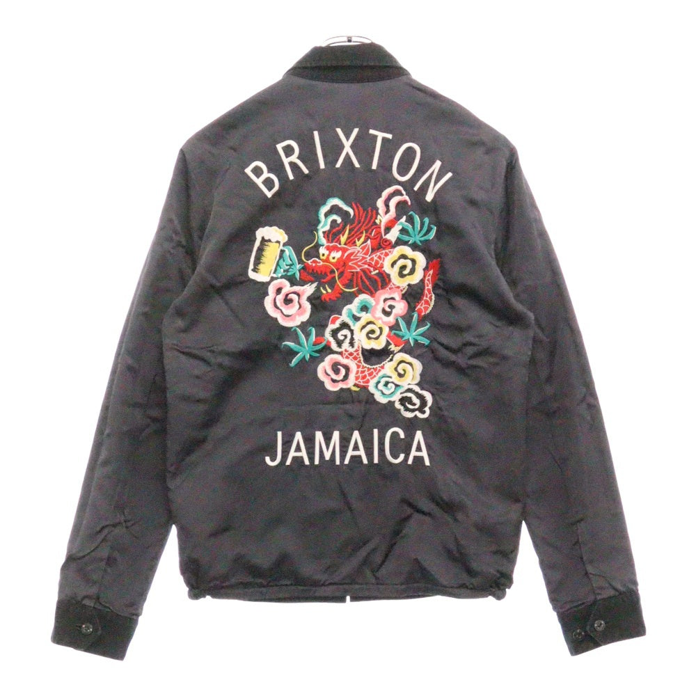 WACKO MARIA(ワコマリア) SOUVENIR JACKET BRIXTON JAMAICA リバーシブル刺繍ジップアップジャケット スカジャン