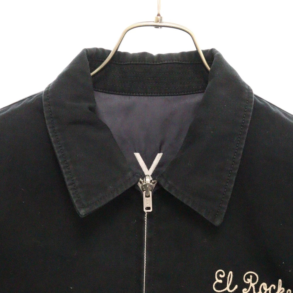 WACKO MARIA(ワコマリア) SOUVENIR JACKET BRIXTON JAMAICA リバーシブル刺繍ジップアップジャケット スカジャン