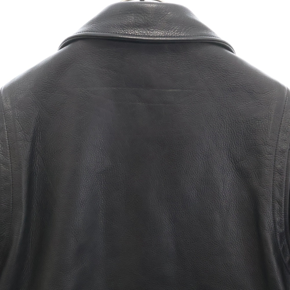 CHROME HEARTS(クロムハーツ) BASIC MOTO ベーシックモト ダガージップ ダブルライダース レザージャケット ブラック