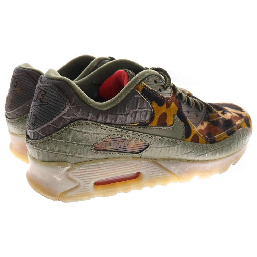 NIKE(ナイキ) AIR MAX 90 Croc Camo エアマックス90 クロックカモ ローカットスニーカー カーキ US10.5/28.5cm CU0675-300