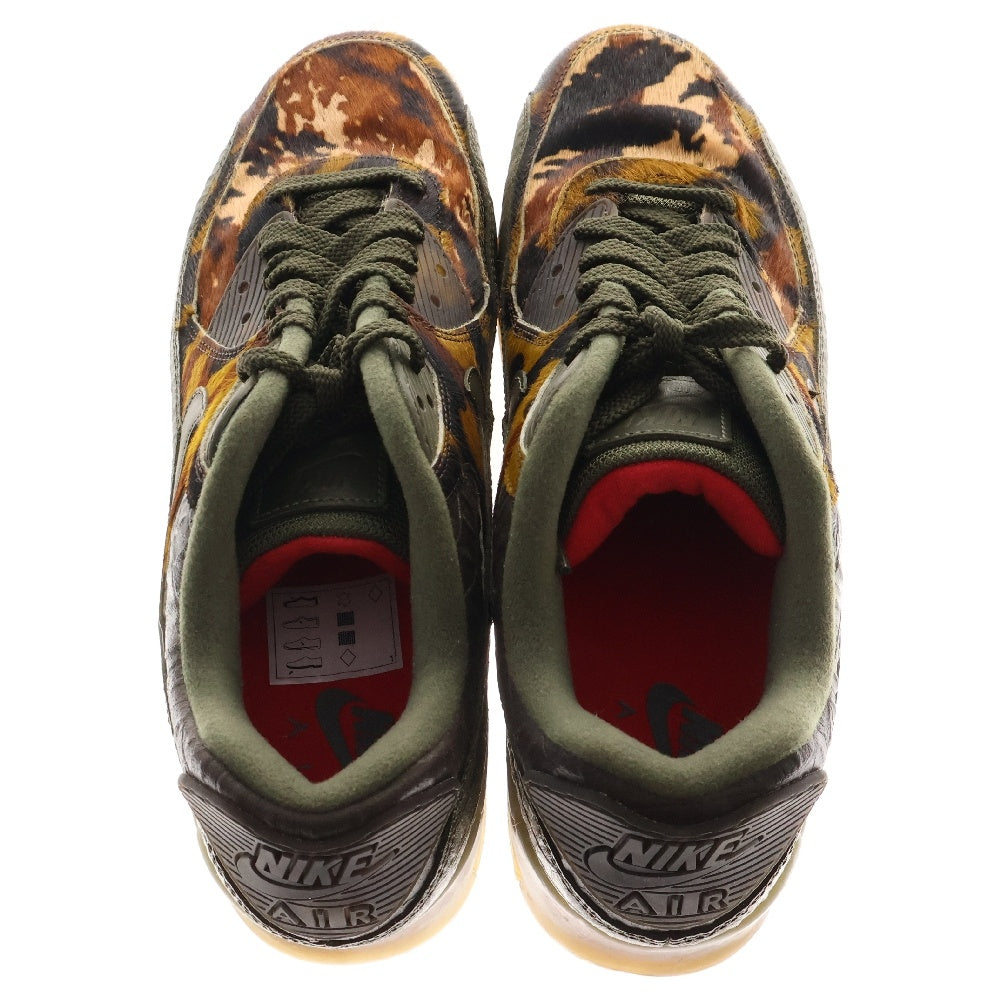 NIKE(ナイキ) AIR MAX 90 Croc Camo エアマックス90 クロックカモ ローカットスニーカー カーキ US10.5/28.5cm CU0675-300