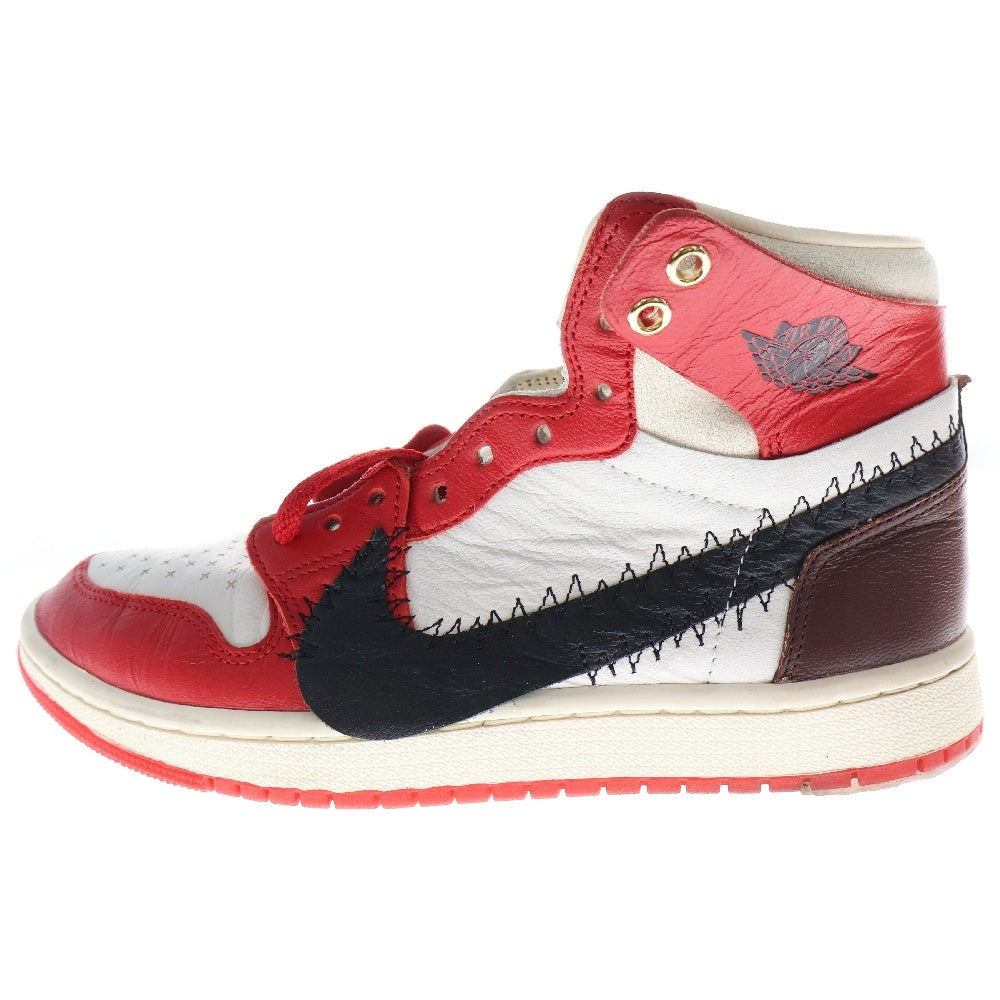 NIKE(ナイキ) ×Teyana Taylor W AIR JORDAN 1 WMNS HIGH ZOOM CMFT 2 テヤナ・テイラー ウィメンズ エアジョーダン1 ズーム ハイカットスニーカー US7/24cm FJ0604-601