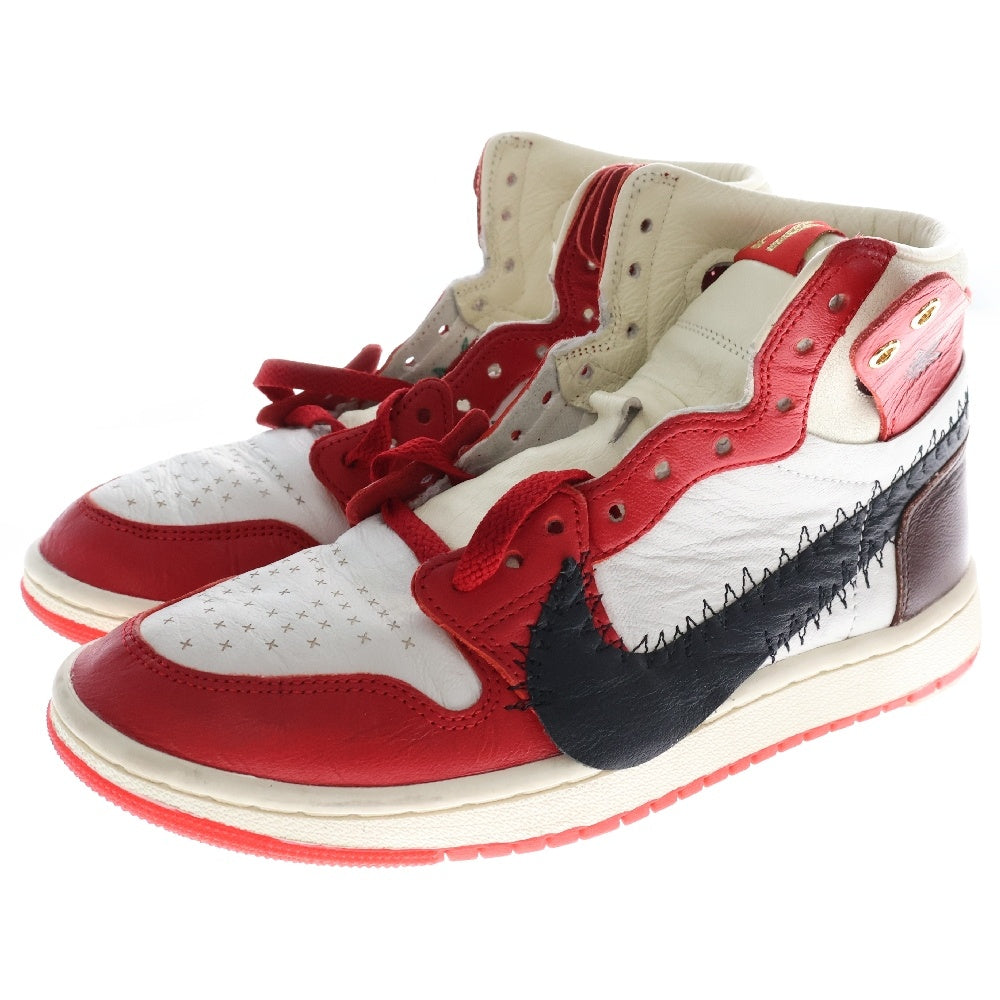 NIKE(ナイキ) ×Teyana Taylor W AIR JORDAN 1 WMNS HIGH ZOOM CMFT 2 テヤナ・テイラー ウィメンズ エアジョーダン1 ズーム ハイカットスニーカー US7/24cm FJ0604-601