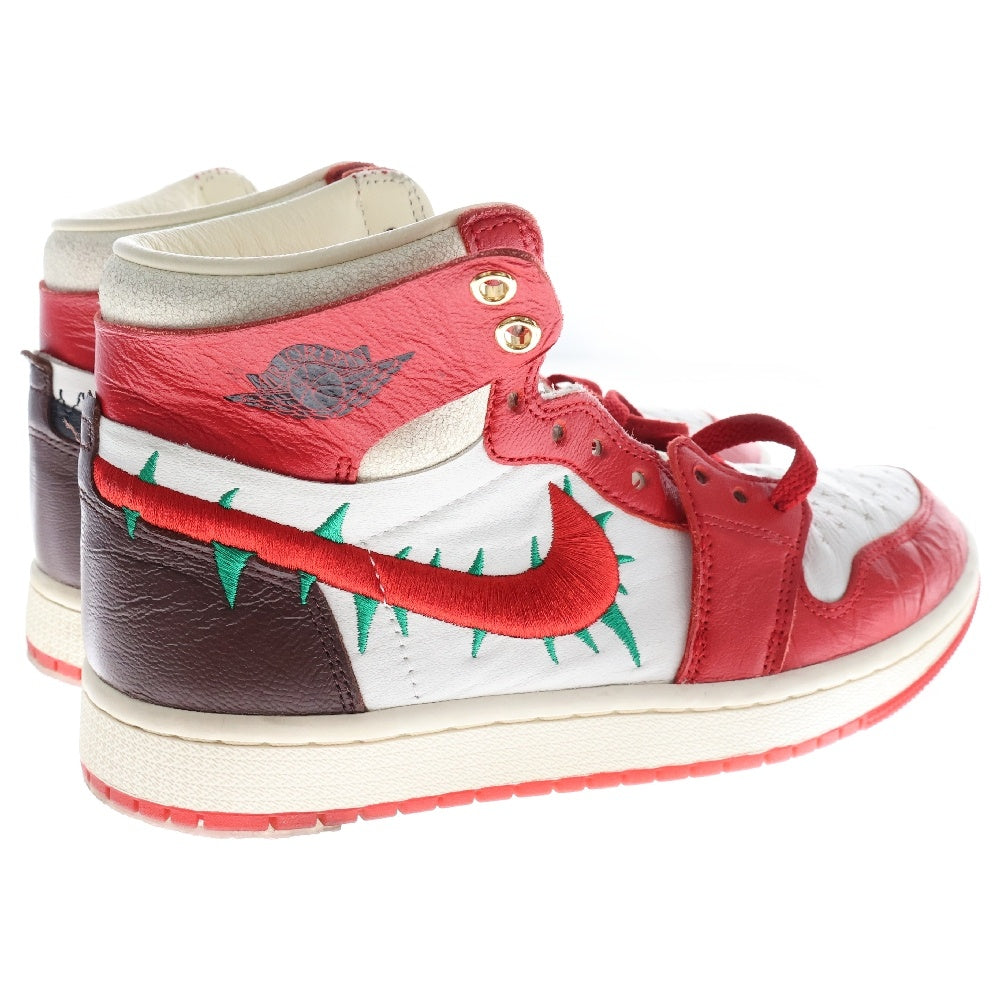 NIKE(ナイキ) ×Teyana Taylor W AIR JORDAN 1 WMNS HIGH ZOOM CMFT 2 テヤナ・テイラー ウィメンズ エアジョーダン1 ズーム ハイカットスニーカー US7/24cm FJ0604-601