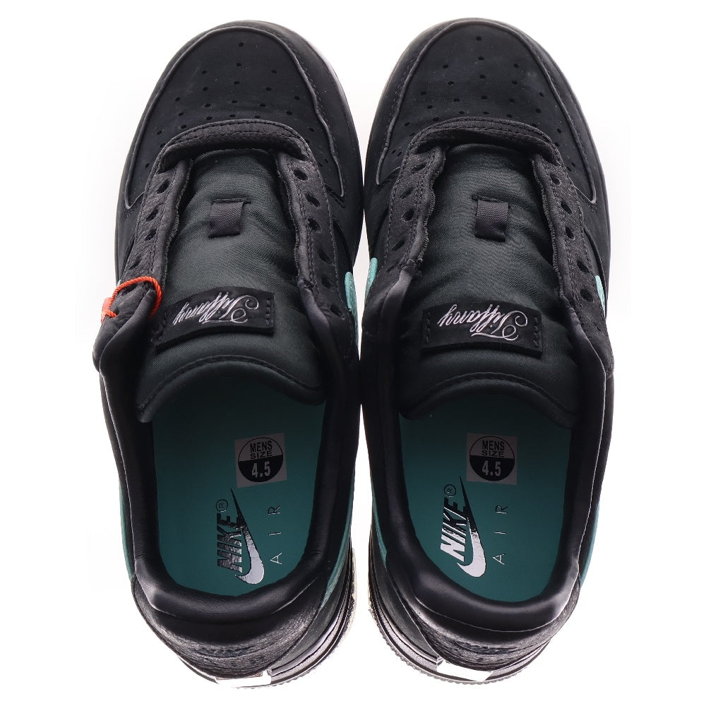 NIKE(ナイキ) ×TIFFANY&CO AIR FORCE 1 LOW 1837 BLACK ティファニー エアフォース1 ローカットスニーカー シューズ ブラック US4.5/23.5cm DZ1382-001