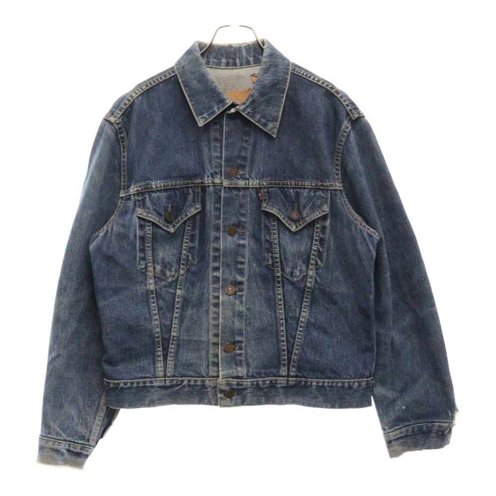 Levi's(リーバイス) 60S VINTAGE 557XX 3rd サード BIG E ボタン裏17 均等V ギャラ有紙パッチ デニムトラッカージャケット インディゴ
