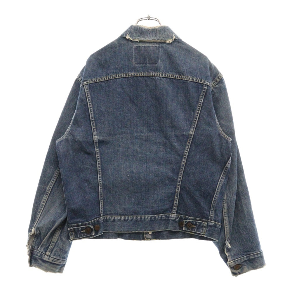 Levi's(リーバイス) 60S VINTAGE 557XX 3rd サード BIG E ボタン裏17 均等V ギャラ有紙パッチ デニムトラッカージャケット インディゴ