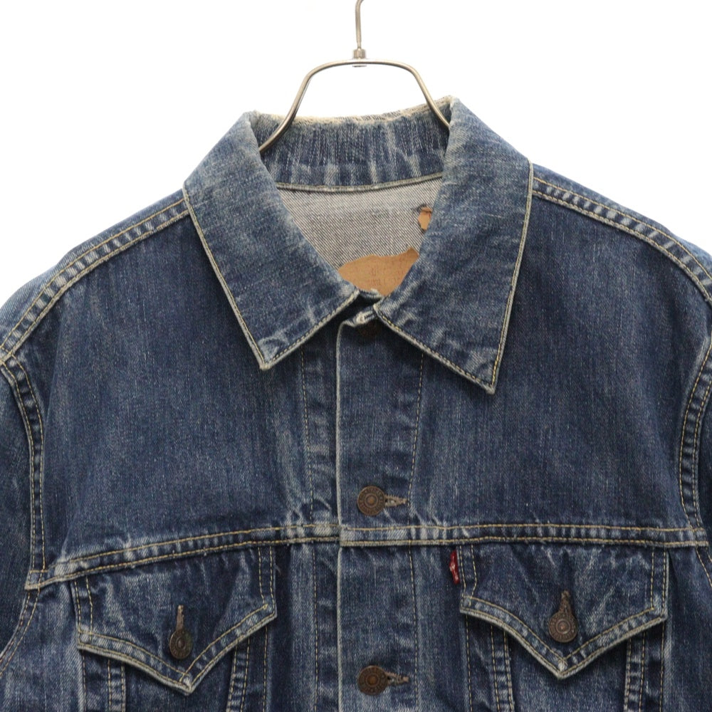 Levi's(リーバイス) 60S VINTAGE 557XX 3rd サード BIG E ボタン裏17 均等V ギャラ有紙パッチ デニムトラッカージャケット インディゴ