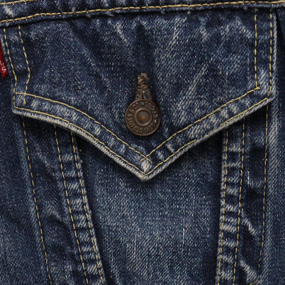 Levi's(リーバイス) 60S VINTAGE 557XX 3rd サード BIG E ボタン裏17 均等V ギャラ有紙パッチ デニムトラッカージャケット インディゴ