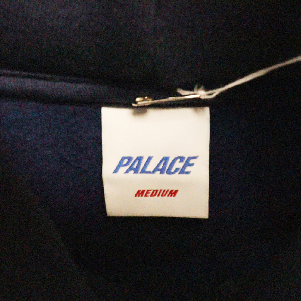 Palace Skateboards(パレススケートボーズ) 24AW UNISEX HOOD スモールロゴ スウェット プルオーバーパーカー ネイビー P24HD021