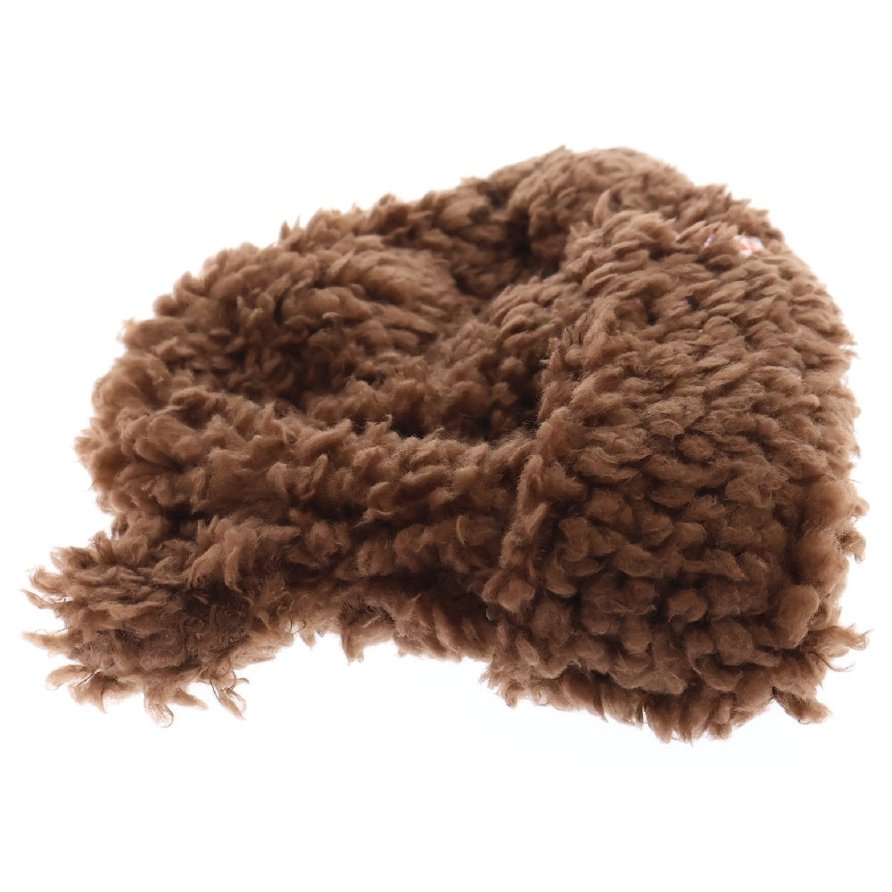 BASICKS(ベイシックス) BEAR BEANIE ポリエステルボア ベアービーニー 帽子 ブラウン S2.5-1201