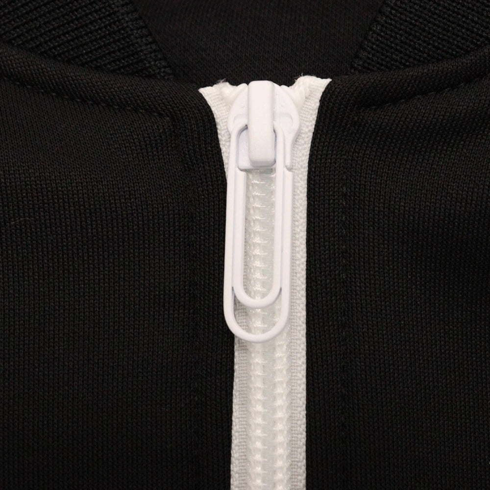 OFF-WHITE(オフホワイト) SLIM-FIT LOGOPRINT JERSEY TRACKJACKET スリムフィット 両面アロープリント ジャージー トラックジャケット ブラック OMBD037C99FAB002