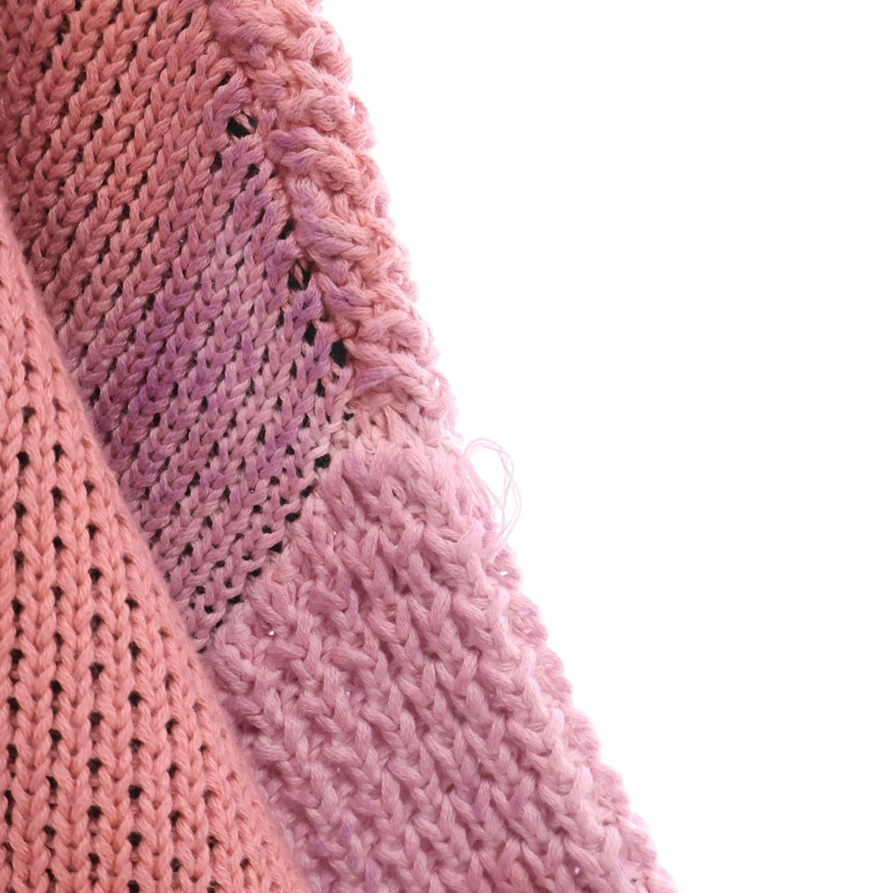 cvtvlist(カタリスト) CTLS CVTVLIST CRASH KNIT PINK MARBL クラッシュ ニット セーター ピンク 22019RF01
