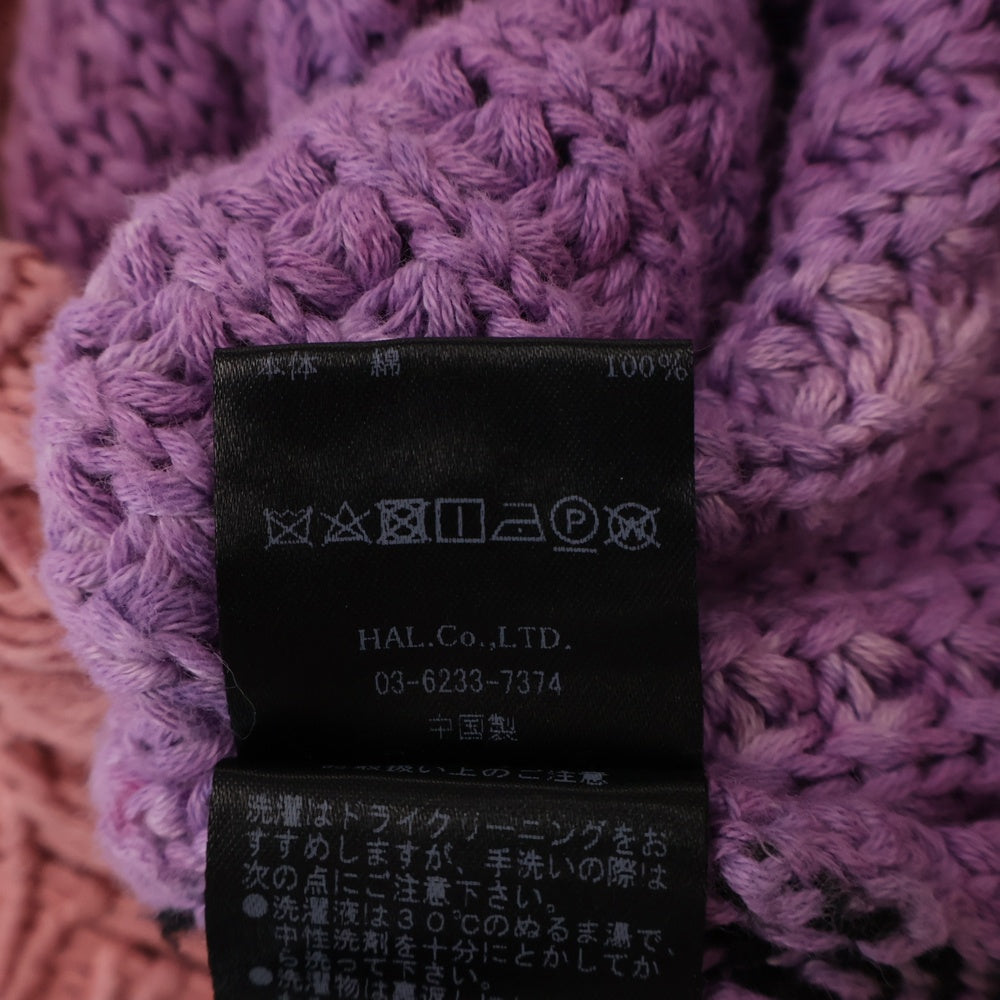 cvtvlist(カタリスト) CTLS CVTVLIST CRASH KNIT PINK MARBL クラッシュ ニット セーター ピンク 22019RF01
