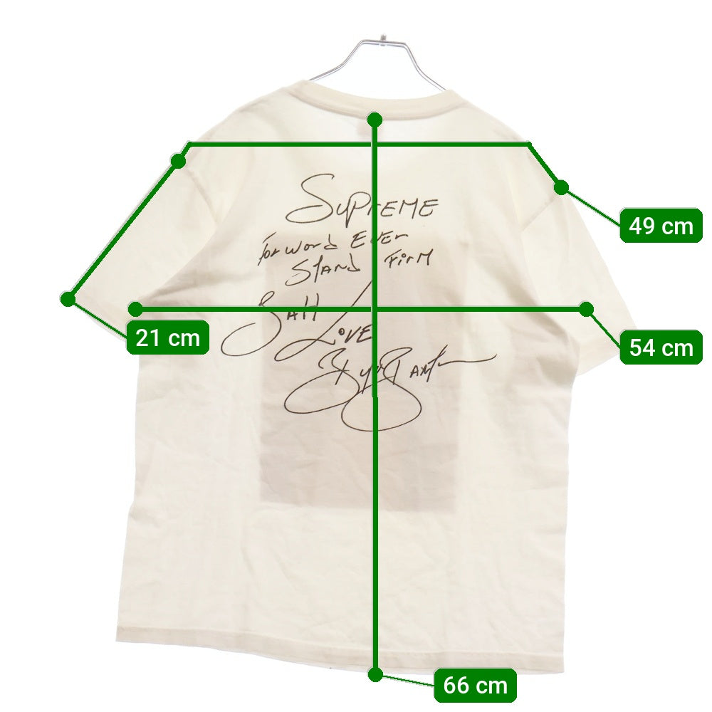 SUPREME(シュプリーム) 19SS Buju Banton Tee ブジュバントン フォトプリント 半袖 カットソー Tシャツ ホワイト