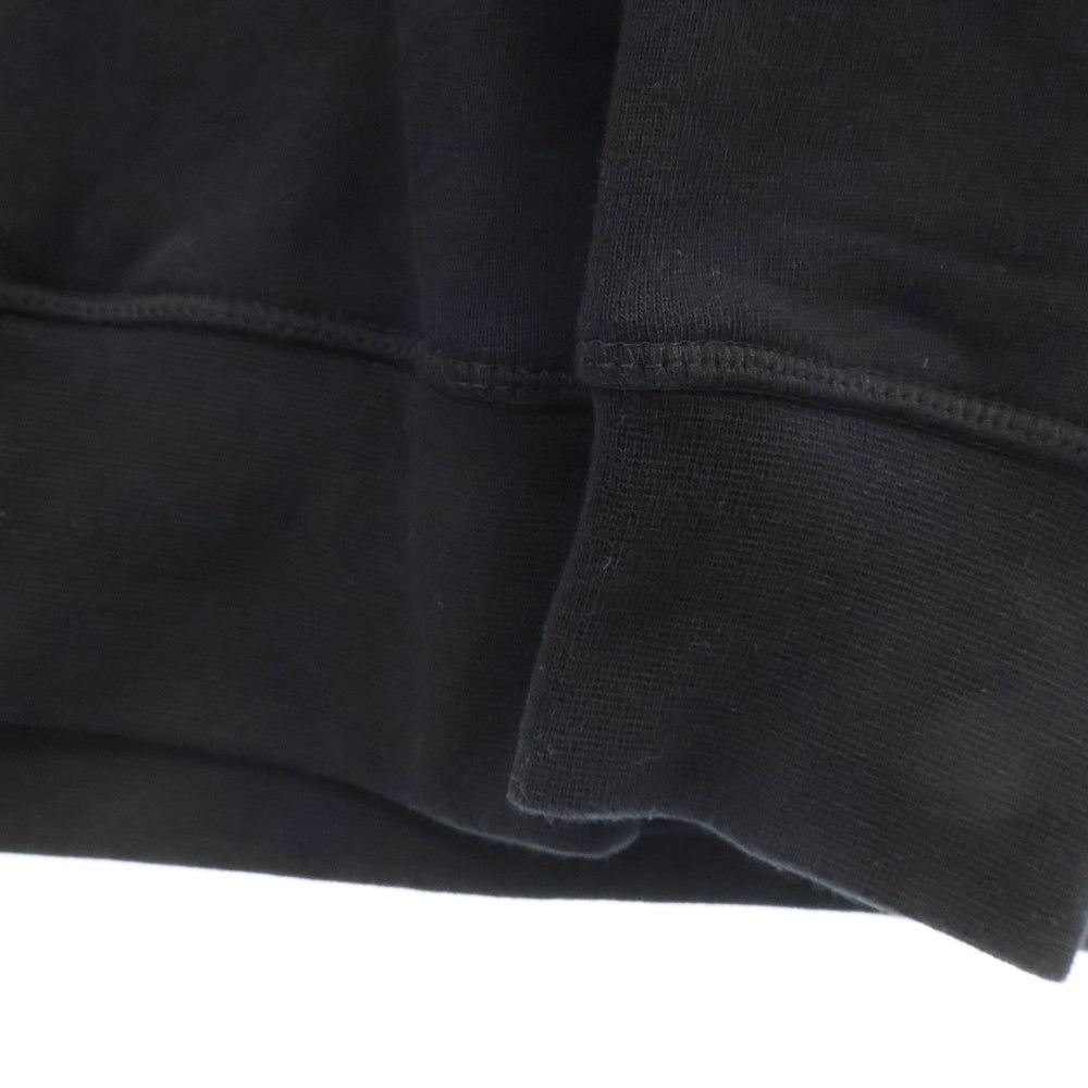 POP TRADING COMPANY(ポップトレーディングカンパニー) 25SS ARCH HOODED SWEAT アーチロゴ プルオーバー フーディー スウェット パーカー ブラック