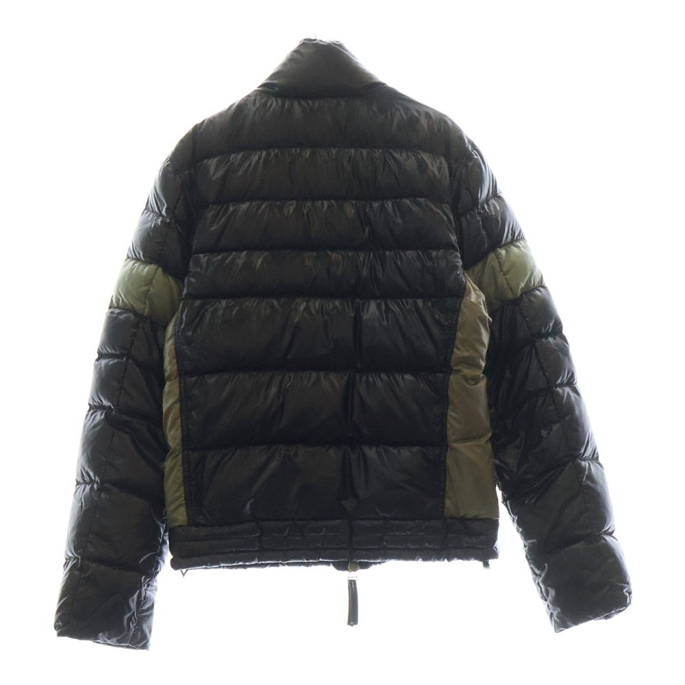 DUVETICA(デュベティカ) NELEO ネレオ ジップアップナイロンダウンジャケット ブラック/カーキ U.3570.00/1035.R