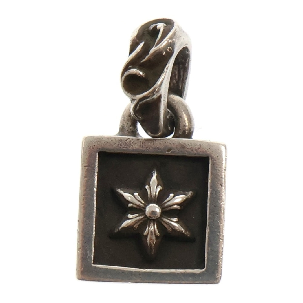 CHROME HEARTS(クロムハーツ) FRAMED STAR フレームドスター チャーム ネックレストップ シルバー