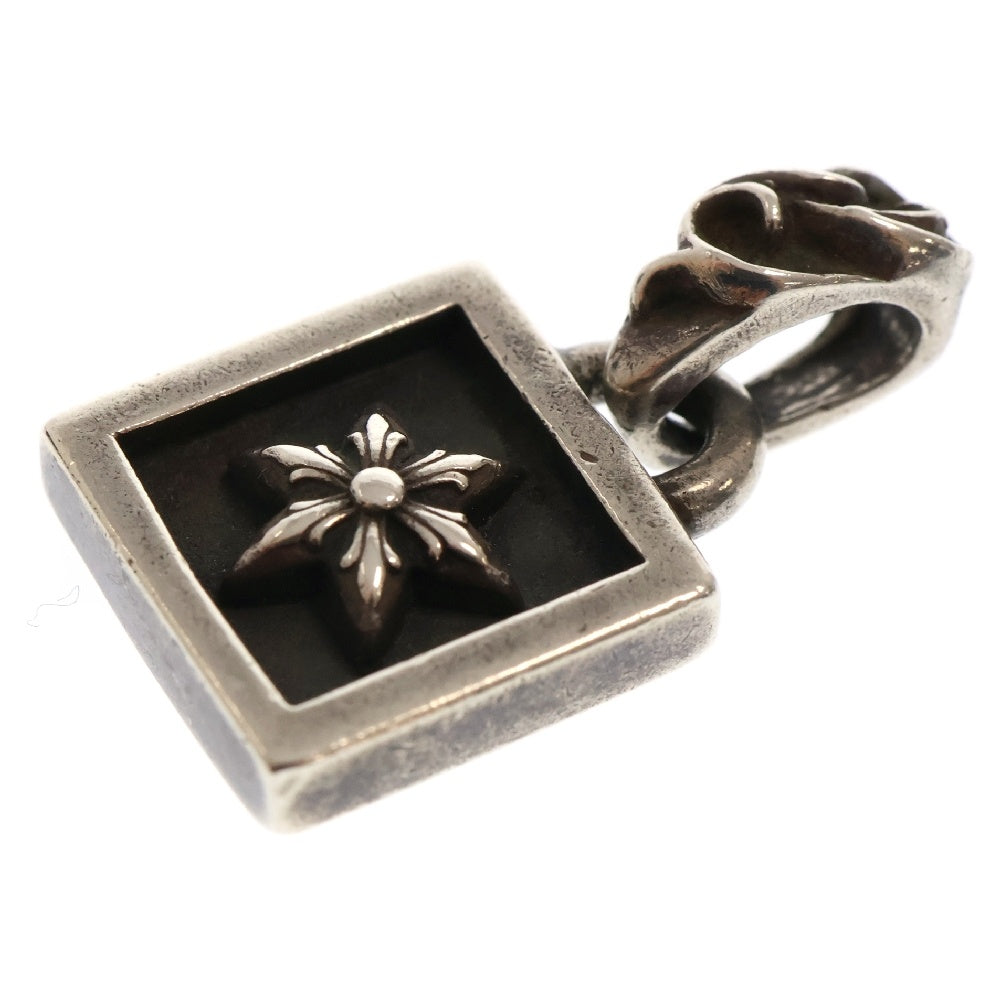 CHROME HEARTS(クロムハーツ) FRAMED STAR フレームドスター チャーム ネックレストップ シルバー