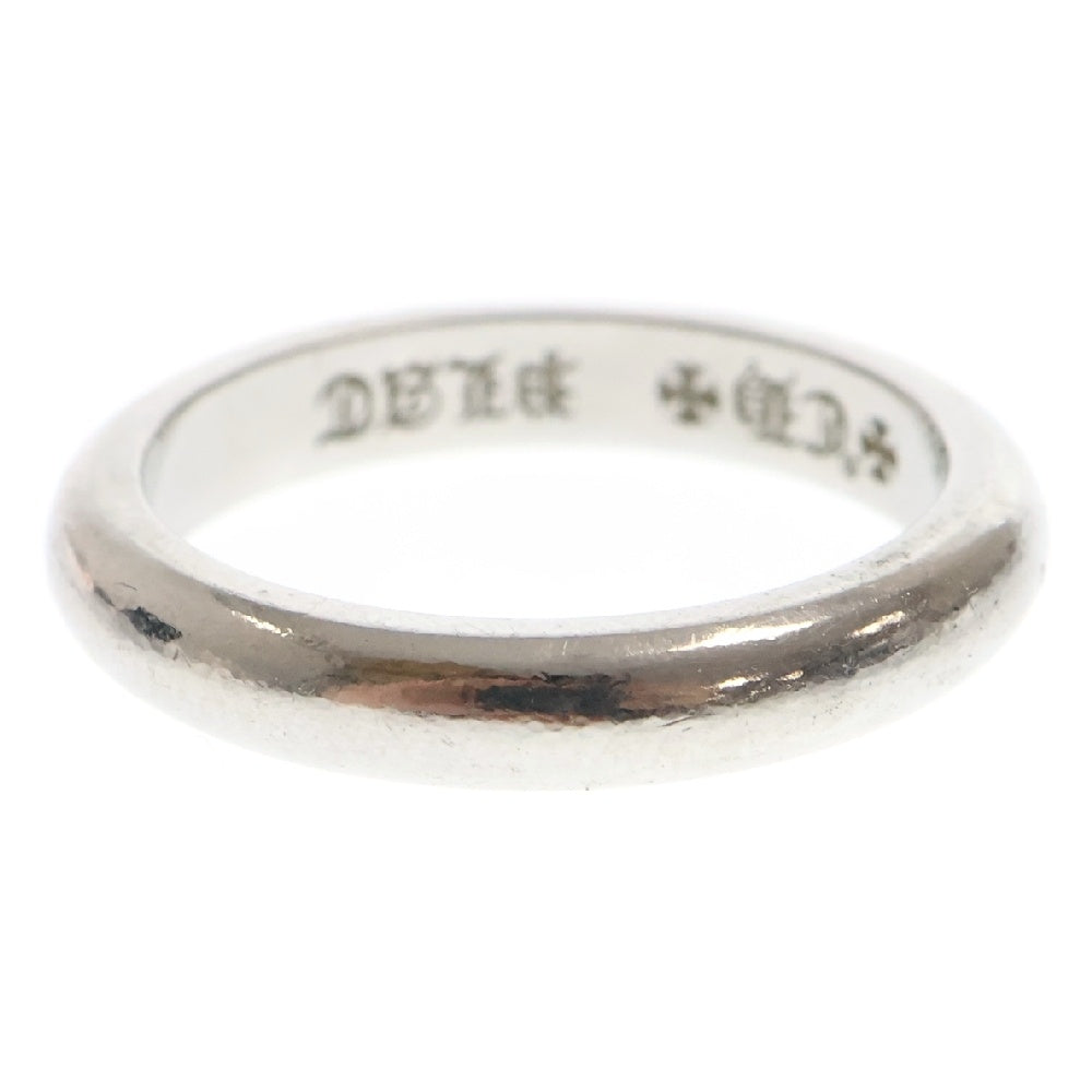CHROME HEARTS(クロムハーツ) PLAT WEDDING BAND RING ウエディングバンド プラチナリング シルバー ※イニシャル刻印有り