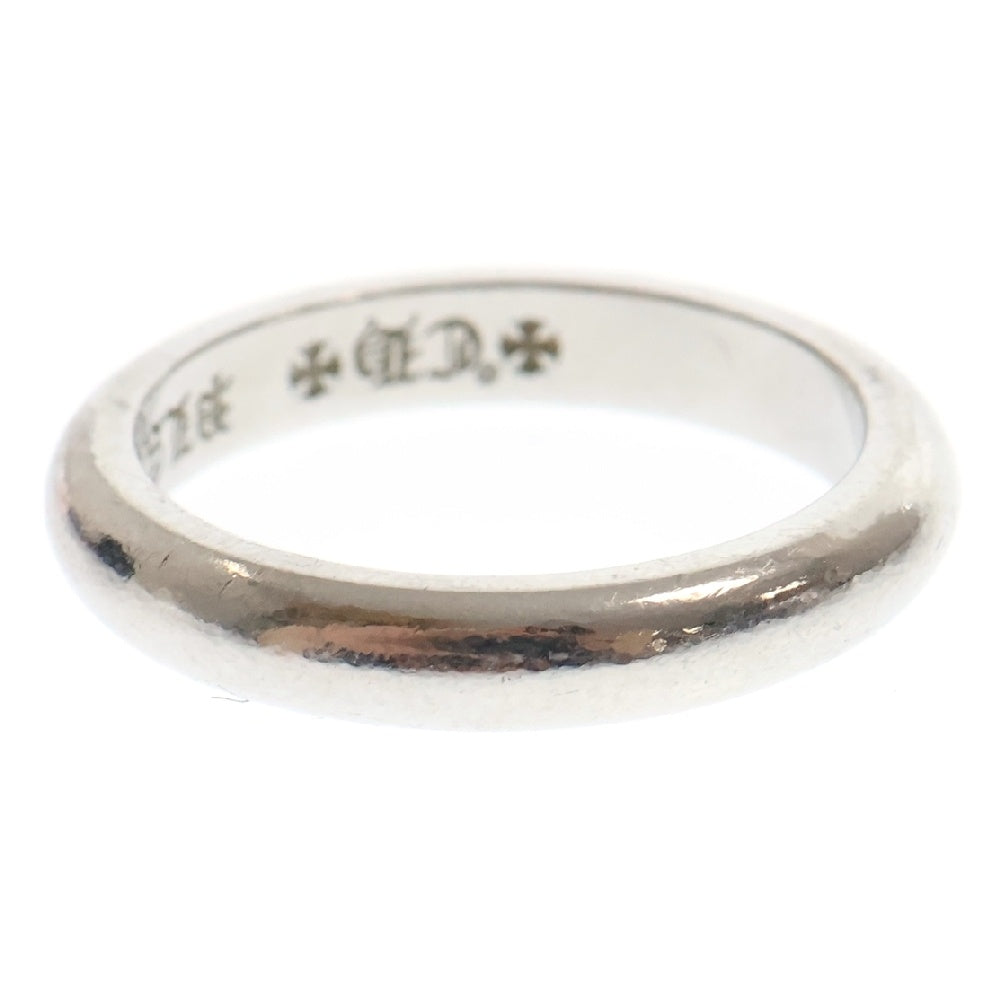 CHROME HEARTS(クロムハーツ) PLAT WEDDING BAND RING ウエディングバンド プラチナリング シルバー ※イニシャル刻印有り