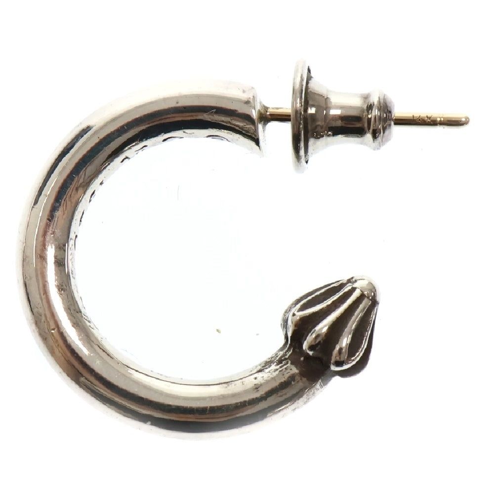 CHROME HEARTS(クロムハーツ) HOOP PLAIN プレーン フープピアス シルバー BCA101