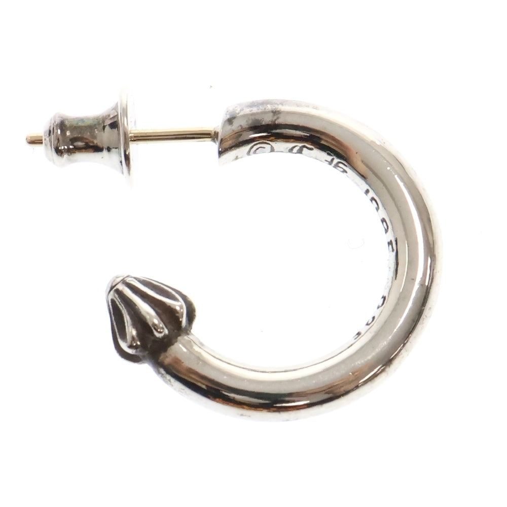 CHROME HEARTS(クロムハーツ) HOOP PLAIN プレーン フープピアス シルバー BCA101