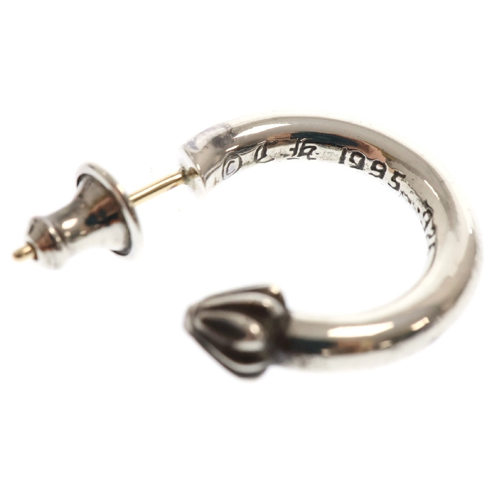 CHROME HEARTS(クロムハーツ) HOOP PLAIN プレーン フープピアス シルバー BCA101