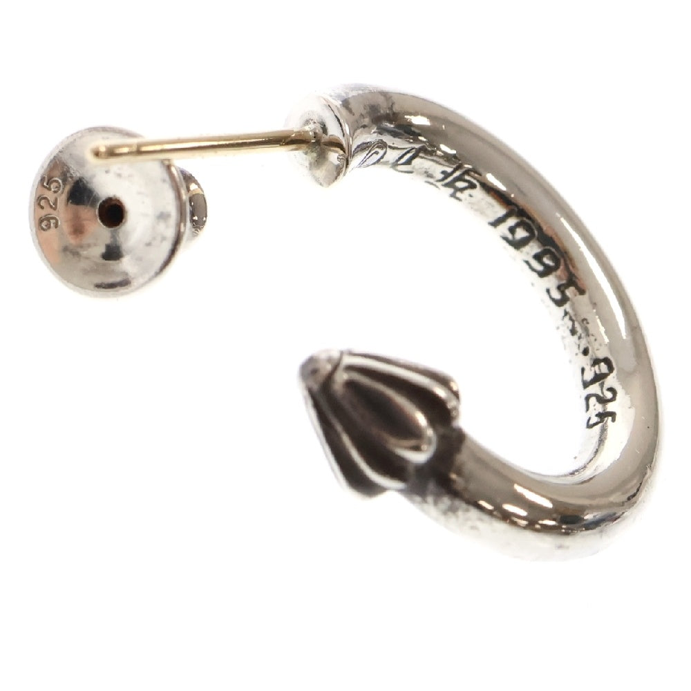 CHROME HEARTS(クロムハーツ) HOOP PLAIN プレーン フープピアス シルバー BCA101