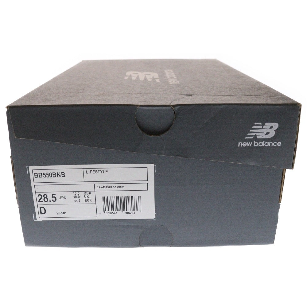 New Balance(ニューバランス) BB550PWB フルグレインレザー ローカットスニーカー ホワイト US10.5/28.5cm