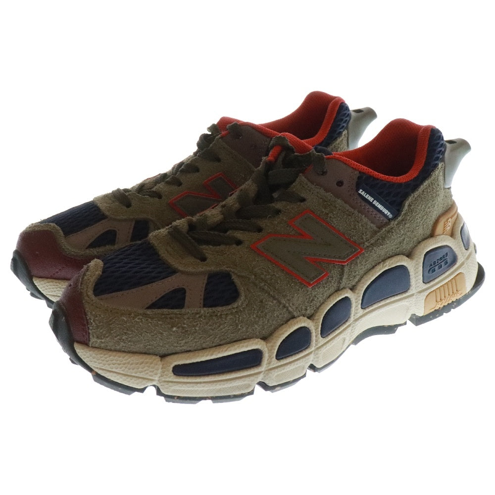 New Balance(ニューバランス) × Salehe Bembury MS574YSB YURT サレヘベンバリー スウェード ローカットスニーカー ブラウン/ネイビー US10.5/28.5cm