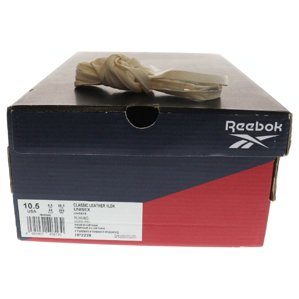 Reebok(リーボック) CLASSIC LEATHER 1LDK クラシックレザー ローカットスニーカー ホワイト US10.5/28.5cm HP2228
