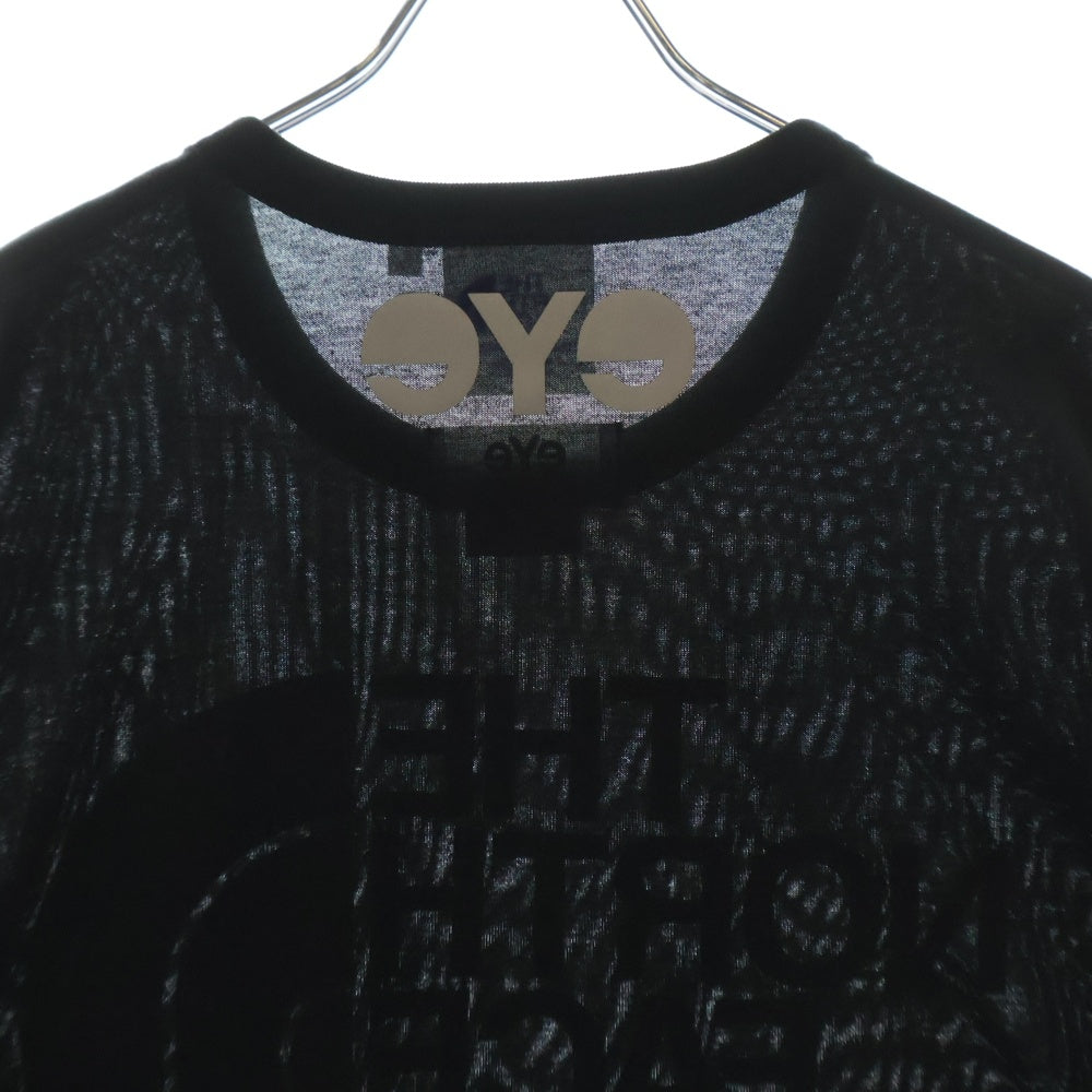 eYe COMME des GARCONS JUNYA WATANABE MAN(アイ コム デ ギャルソン ジュンヤ ワタナベ マン) 23SS AD2022 × THE NORTH FACE ザノースフェイス ロゴ プリント 半袖Tシャツ WK‐T904
