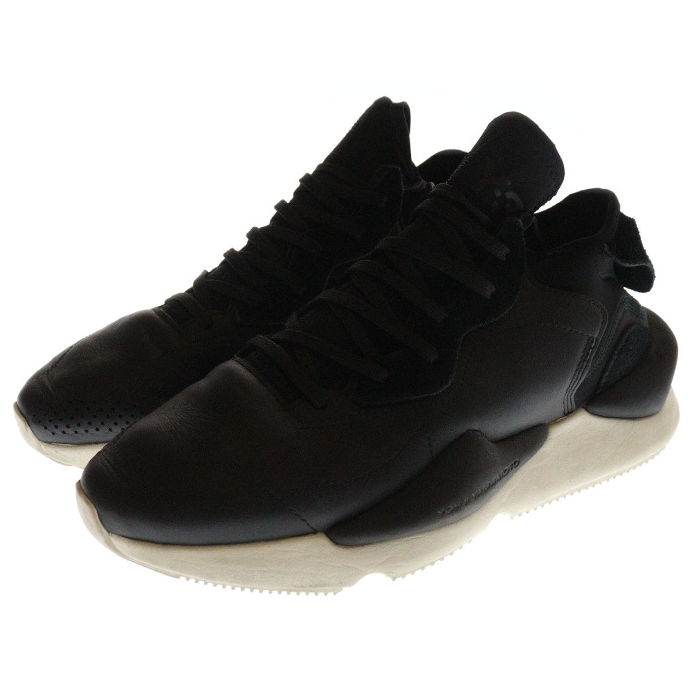 Y-3(ワイスリー) KAIWA カイワ ローカットスニーカー ブラック/ホワイト US8.5/26.5cm ID5429