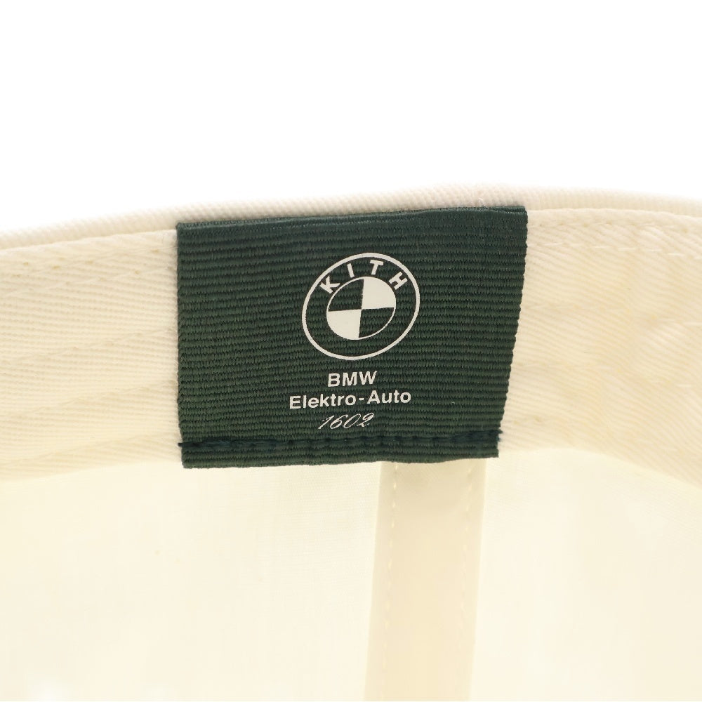 KITH(キス) 22AW BMW ELEKTRO ROUNDEL CAP SANDRIFT ビーエムダブリュー エレクトロラウンデルキャップ サンドリフト 帽子 ホワイト/グリーン