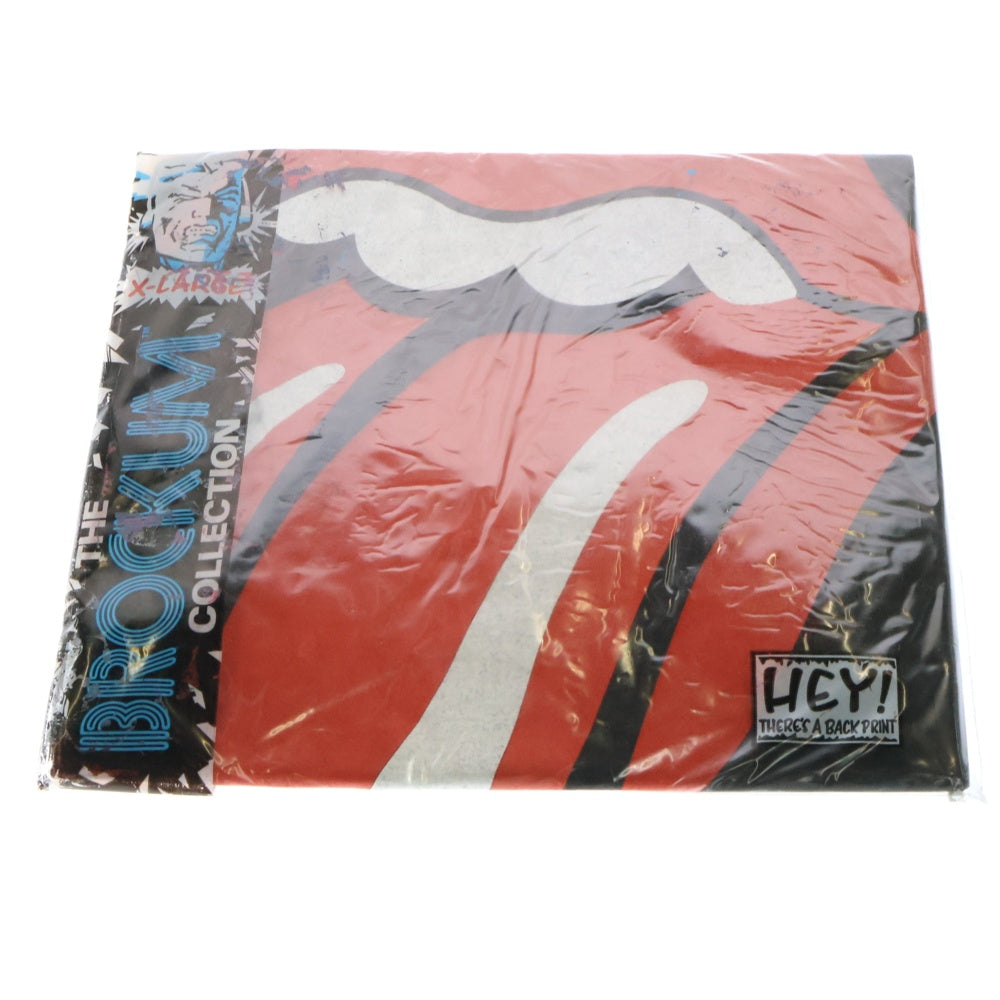 VINTAGE(ヴィンテージ) 【観賞用】 80S VINTAGE The Rolling Stones BROCKUM ザ ローリングストーンズ ブロッカム デッドストック ヴィンテージ プリントTシャツ 半袖カットソー