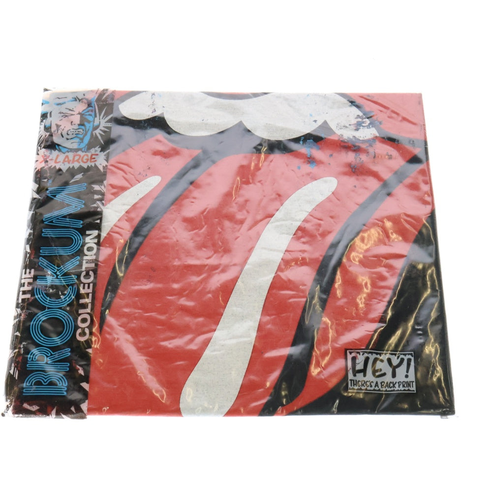 VINTAGE(ヴィンテージ) 【観賞用】 80S VINTAGE The Rolling Stones BROCKUM ザ ローリングストーンズ ブロッカム デッドストック ヴィンテージ プリントTシャツ 半袖カットソー