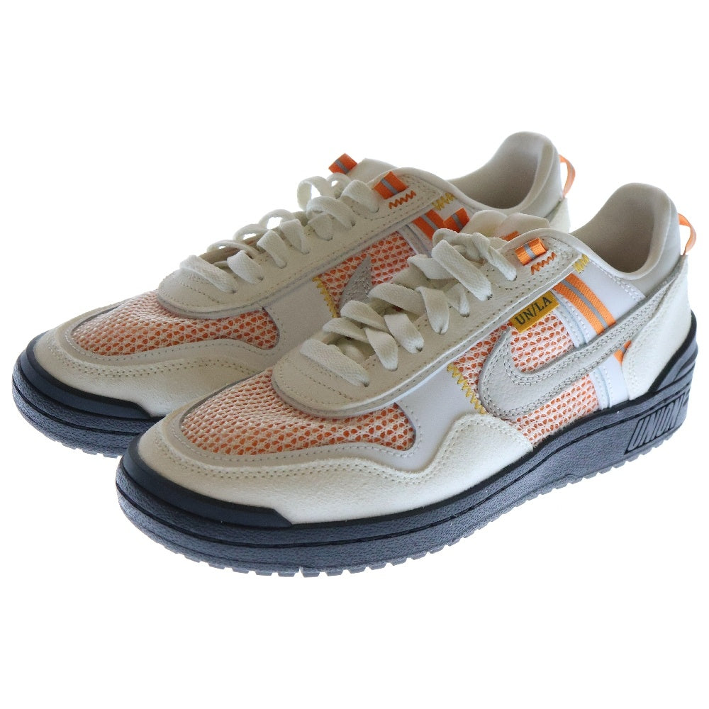 NIKE(ナイキ) ×UNION Field General SP Guava ユニオン フィールドジェネラル グアバ ローカットスニーカー ホワイト/オレンジ US7/25cm FQ9003-200