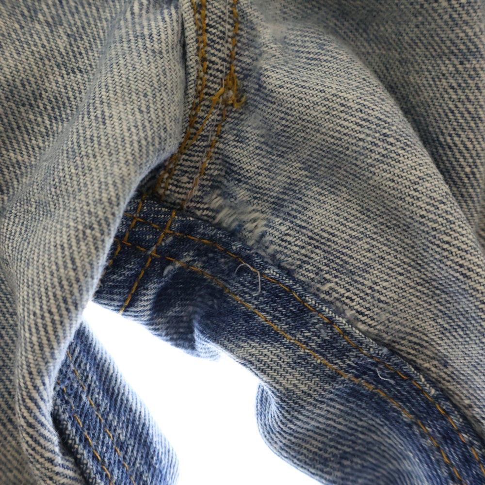 Martin Margiela 0(マルタンマルジェラ) 初期フランス製 アーティザナル インサイドアウト デニムパンツ インディゴ
