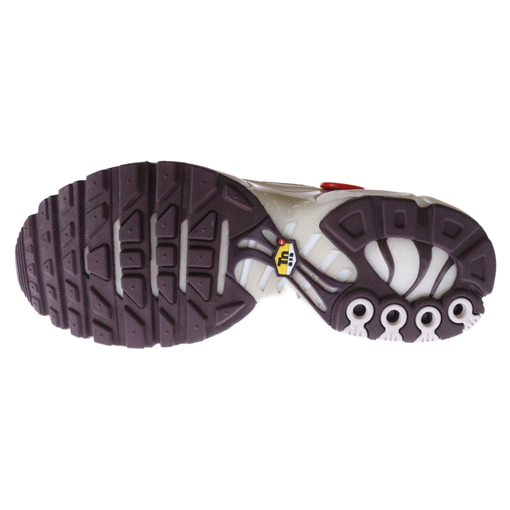 NIKE(ナイキ) AIR MAX PLUS PRM PHANTOM LIGHT BONE エアマックスプラス ファントム ライトボーン ローカットスニーカー ホワイト US9.5/27.5cm HF3181-001