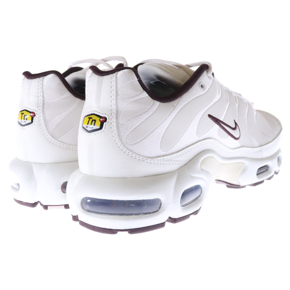 NIKE(ナイキ) AIR MAX PLUS PRM PHANTOM LIGHT BONE エアマックスプラス ファントム ライトボーン ローカットスニーカー ホワイト US9.5/27.5cm HF3181-001