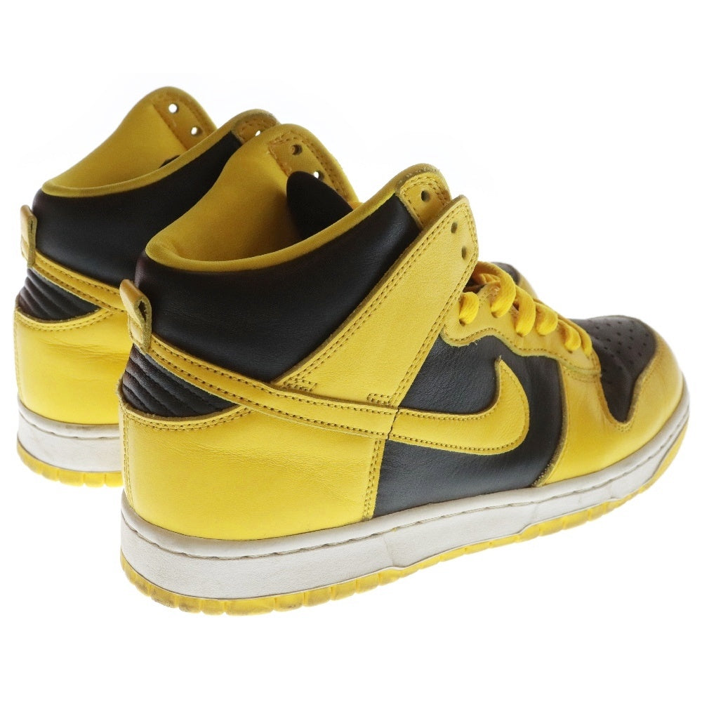 NIKE(ナイキ) DUNK HIGH SP VARCITY MAIZE ダンク ハイ バーシティ メイズ ハイカットスニーカー ブラック/イエロー US9/27cm CZ8149-002