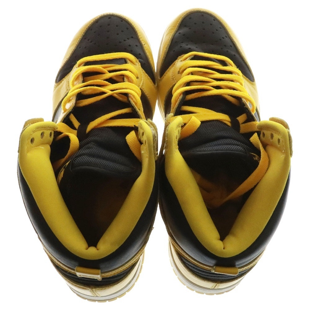 NIKE(ナイキ) DUNK HIGH SP VARCITY MAIZE ダンク ハイ バーシティ メイズ ハイカットスニーカー ブラック/イエロー US9/27cm CZ8149-002