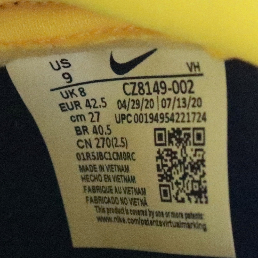 NIKE(ナイキ) DUNK HIGH SP VARCITY MAIZE ダンク ハイ バーシティ メイズ ハイカットスニーカー ブラック/イエロー US9/27cm CZ8149-002