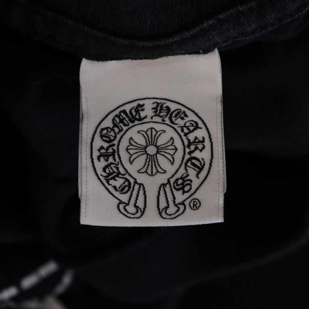 CHROME HEARTS(クロムハーツ) T-BAR STAR LOGO ティーバースタープリント 半袖 Tシャツ カットソー ブラック